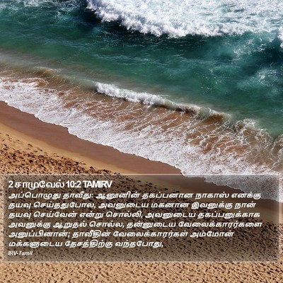 2 சாமுவேல் 10:2 TAMIRV Bible Verse Image