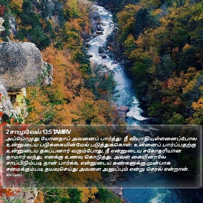 2 சாமுவேல் 13:5 TAMIRV Bible Verse Image