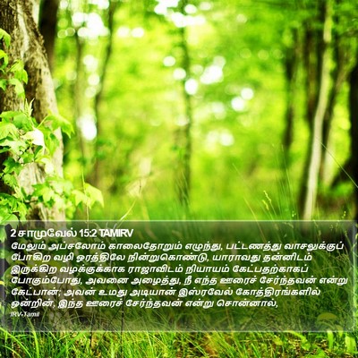 2 சாமுவேல் 15:2 TAMIRV Bible Verse Image
