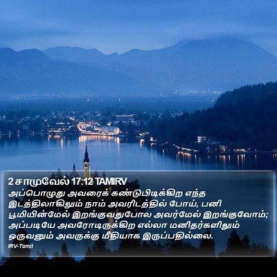 2 சாமுவேல் 17:12 TAMIRV Bible Verse Image