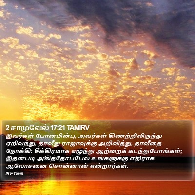 2 சாமுவேல் 17:21 TAMIRV Bible Verse Image