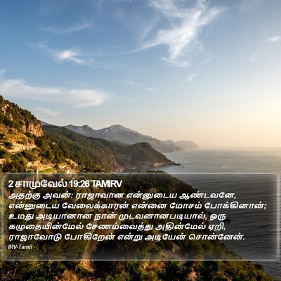 2 சாமுவேல் 19:26 TAMIRV Bible Verse Image
