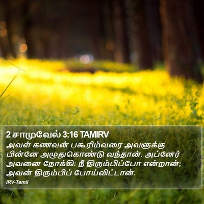 2 சாமுவேல் 3:16 TAMIRV Bible Verse Image
