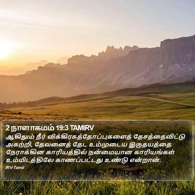 2 நாளாகமம் 19:3 TAMIRV Bible Verse Image