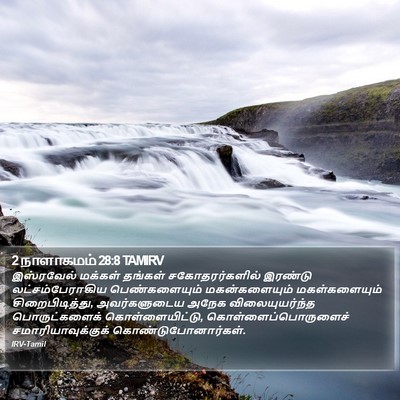 2 நாளாகமம் 28:8 TAMIRV Bible Verse Image