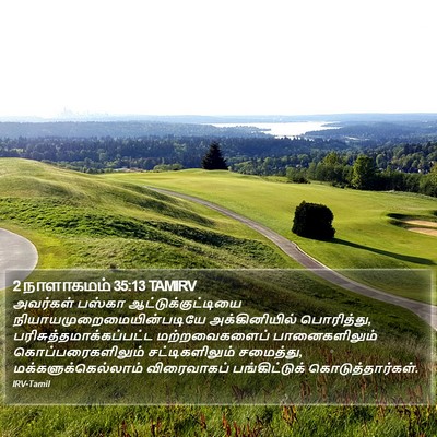 2 நாளாகமம் 35:13 TAMIRV Bible Verse Image