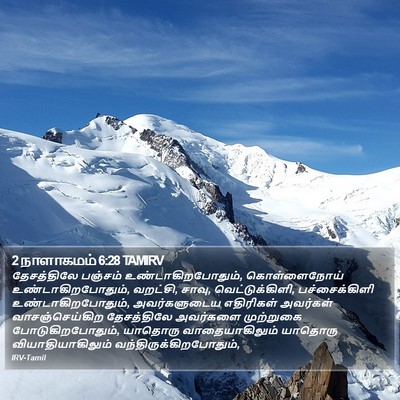 2 நாளாகமம் 6:28 TAMIRV Bible Verse Image