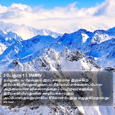 2 பேதுரு 1:1 TAMIRV Bible Verse Image