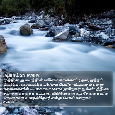 ஆகாய் 2:9 TAMIRV Bible Verse Image
