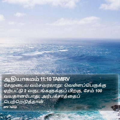 ஆதியாகமம் 11:10 TAMIRV Bible Verse Image