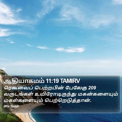 ஆதியாகமம் 11:19 TAMIRV Bible Verse Image