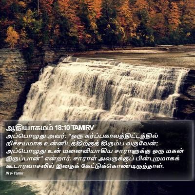 ஆதியாகமம் 18:10 TAMIRV Bible Verse Image