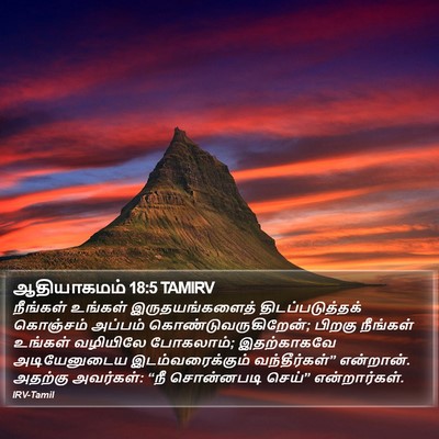 ஆதியாகமம் 18:5 TAMIRV Bible Verse Image