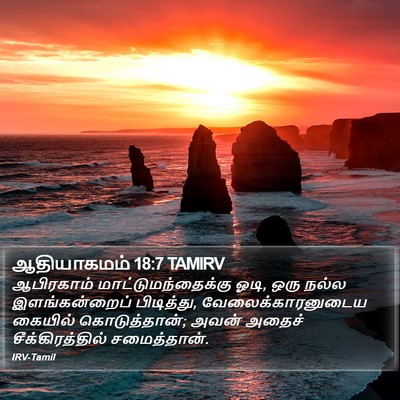 ஆதியாகமம் 18:7 TAMIRV Bible Verse Image