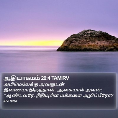 ஆதியாகமம் 20:4 TAMIRV Bible Verse Image
