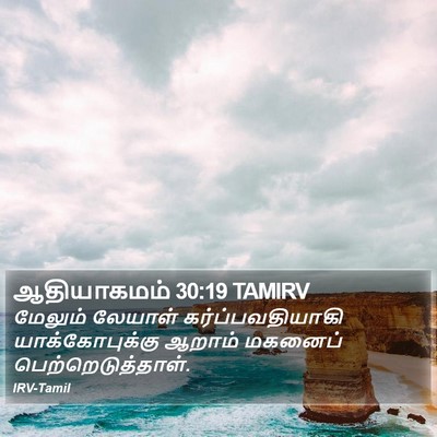 ஆதியாகமம் 30:19 TAMIRV Bible Verse Image