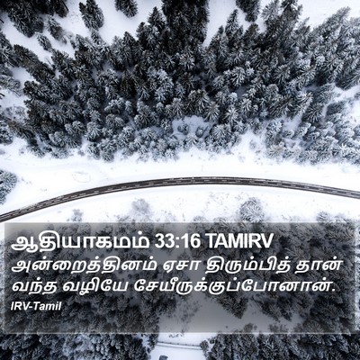 ஆதியாகமம் 33:16 TAMIRV Bible Verse Image