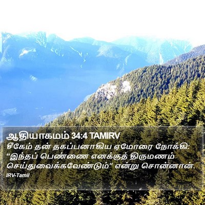 ஆதியாகமம் 34:4 TAMIRV Bible Verse Image
