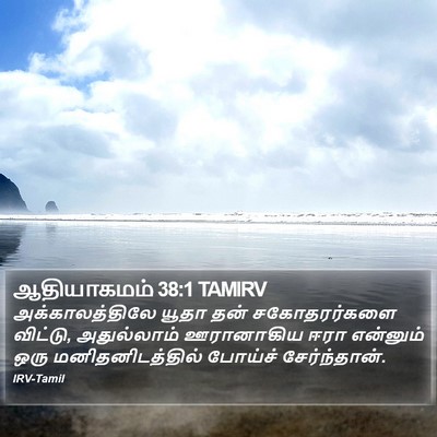 ஆதியாகமம் 38:1 TAMIRV Bible Verse Image