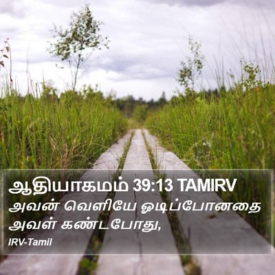ஆதியாகமம் 39:13 TAMIRV Bible Verse Image