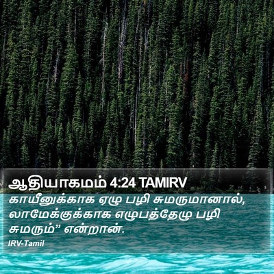 ஆதியாகமம் 4:24 TAMIRV Bible Verse Image