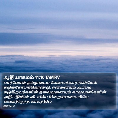 ஆதியாகமம் 41:10 TAMIRV Bible Verse Image
