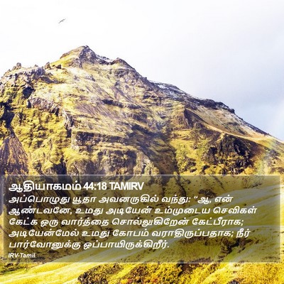 ஆதியாகமம் 44:18 TAMIRV Bible Verse Image
