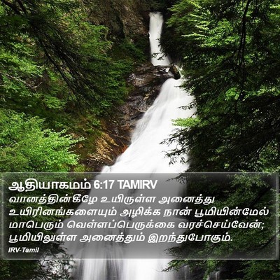 ஆதியாகமம் 6:17 TAMIRV Bible Verse Image
