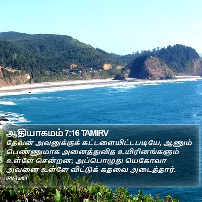 ஆதியாகமம் 7:16 TAMIRV Bible Verse Image