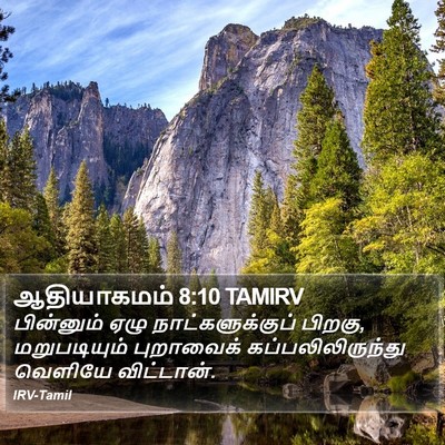 ஆதியாகமம் 8:10 TAMIRV Bible Verse Image