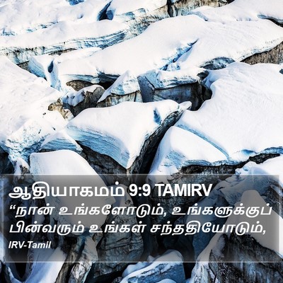 ஆதியாகமம் 9:9 TAMIRV Bible Verse Image