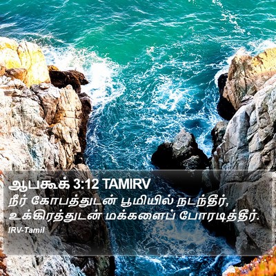 ஆபகூக் 3:12 TAMIRV Bible Verse Image