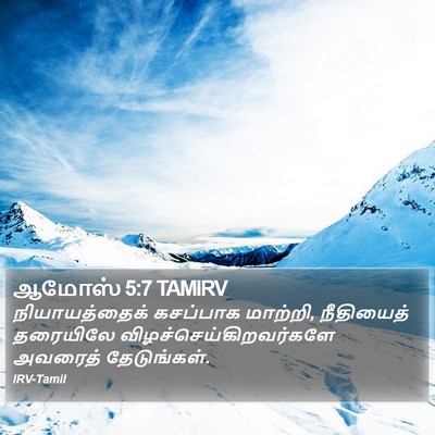ஆமோஸ் 5:7 TAMIRV Bible Verse Image