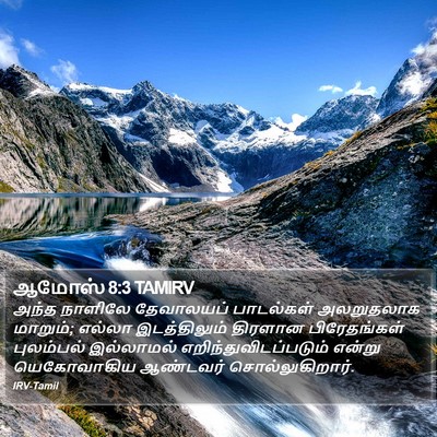 ஆமோஸ் 8:3 TAMIRV Bible Verse Image