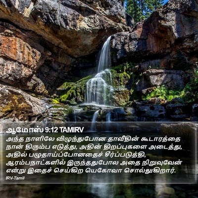 ஆமோஸ் 9:12 TAMIRV Bible Verse Image