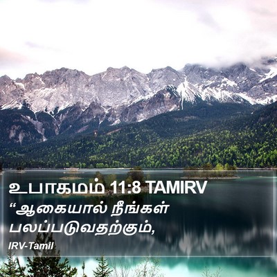 உபாகமம் 11:8 TAMIRV Bible Verse Image