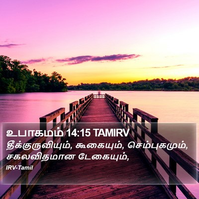உபாகமம் 14:15 TAMIRV Bible Verse Image