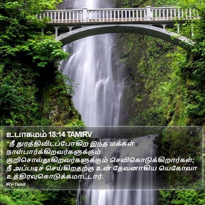 உபாகமம் 18:14 TAMIRV Bible Verse Image