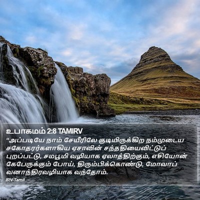 உபாகமம் 2:8 TAMIRV Bible Verse Image