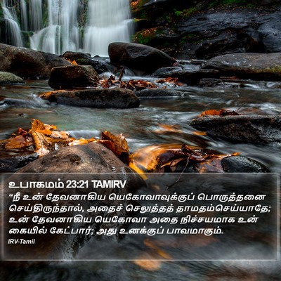 உபாகமம் 23:21 TAMIRV Bible Verse Image