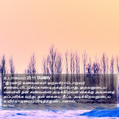 உபாகமம் 25:11 TAMIRV Bible Verse Image