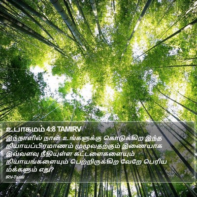 உபாகமம் 4:8 TAMIRV Bible Verse Image
