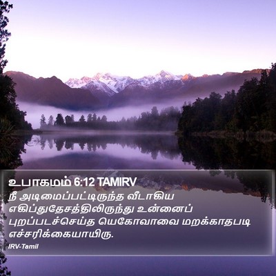 உபாகமம் 6:12 TAMIRV Bible Verse Image