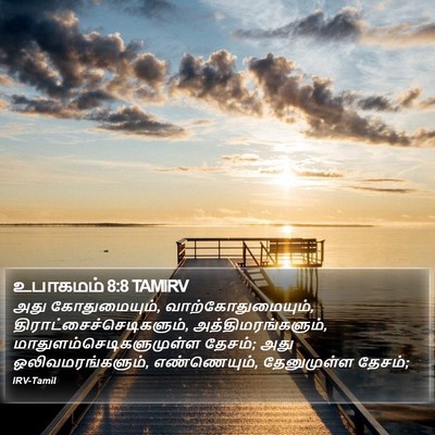 உபாகமம் 8:8 TAMIRV Bible Verse Image