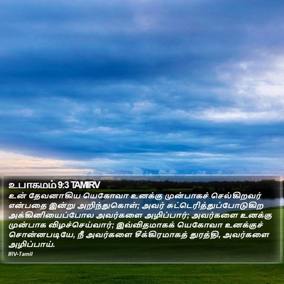 உபாகமம் 9:3 TAMIRV Bible Verse Image