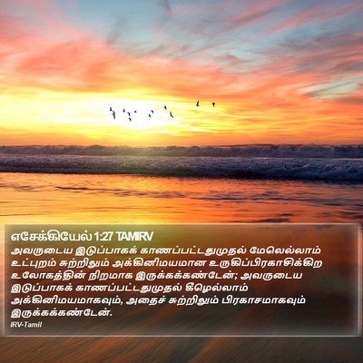 எசேக்கியேல் 1:27 TAMIRV Bible Verse Image