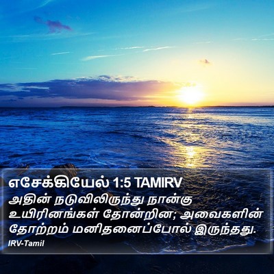 எசேக்கியேல் 1:5 TAMIRV Bible Verse Image