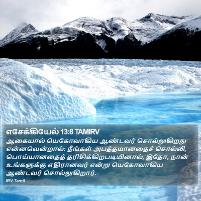 எசேக்கியேல் 13:8 TAMIRV Bible Verse Image