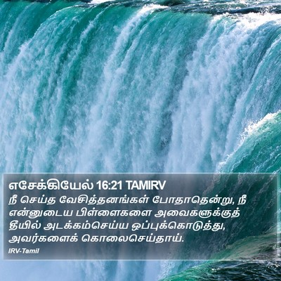 எசேக்கியேல் 16:21 TAMIRV Bible Verse Image