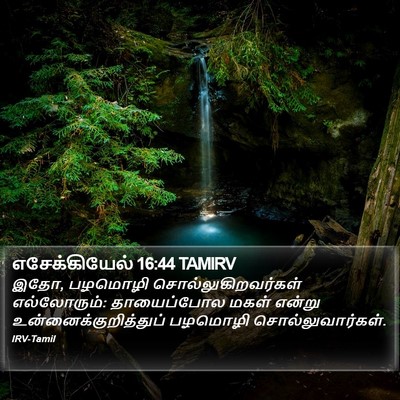 எசேக்கியேல் 16:44 TAMIRV Bible Verse Image